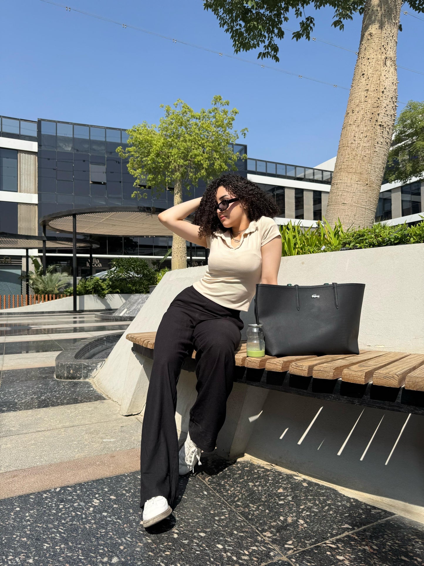 Capri's linen pants "with pockets"