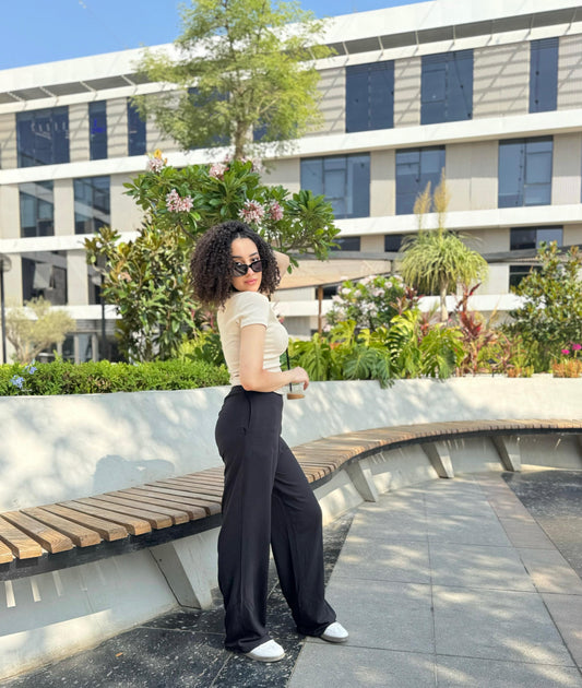 Capri's linen pants "with pockets"